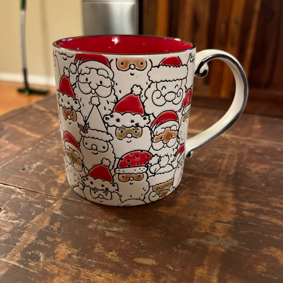 Eli & Ana Chad Santa Repeat Mug, Dark Face, NEW - Picture 2 of 6